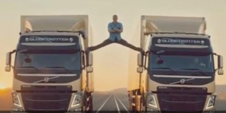 Jean-Claude Van Damme a făcut şpagatul pe două camioane aflate ÎN MIŞCARE